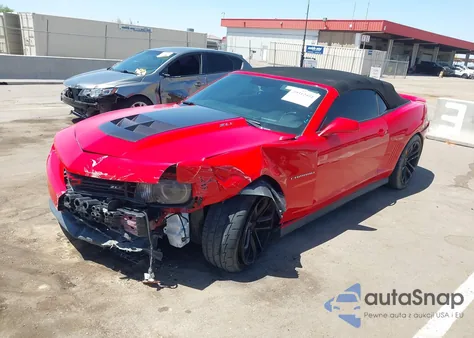 2014 Chevrolet Camaro Zl1 z USA, uszkodzony, nr VIN 2G1FL3DP1E9800774